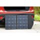Przenośny panel solarny 2x40W z regulatorem 10A