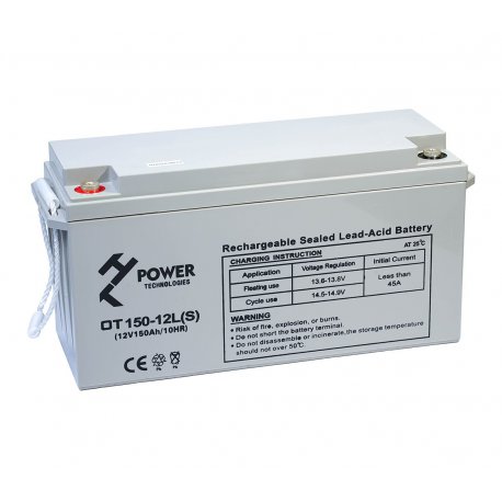 Akumulator żelowy GEL HT POWER OT150-12LS 12V 150Ah M8