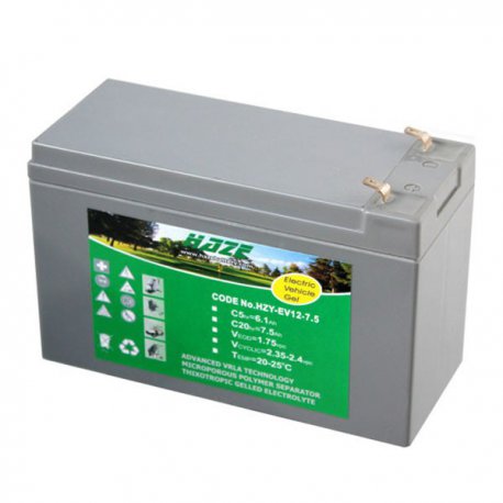 Akumulator HZY EV 12 - 7,5 Ah