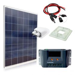 Zestaw zasilania solarnego do kampera 210W z regulatorem MPPT 15A