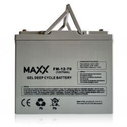 Akumulator żelowy 12-FM-70 70Ah 12V
