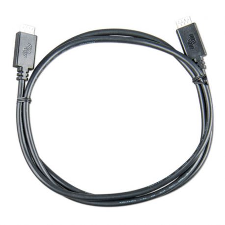 VE.Direct Cable 10m (one side Right Angle conn)