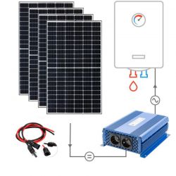 Zestaw do grzania wody w bojlerach 4X385W + MPPT SOLAR BOOST Transport Gratis!