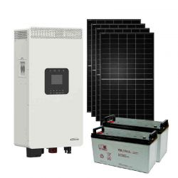 Zestaw off-grid na działkę letniskową 2,0 kWp | 4× JA Solar 500W N-type + 2× AGM 120Ah + inwerter Epever 3500W