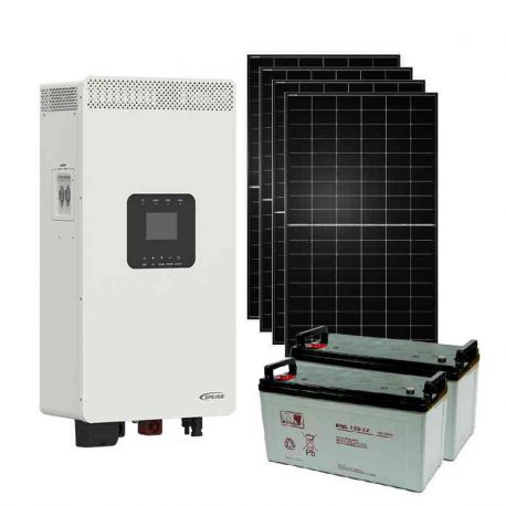 Zestaw solarny na domek letniskowy 0,76kW WWW.4SUN.EU
