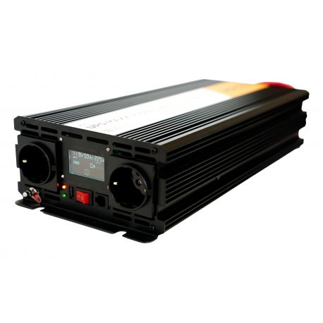 Przetwornica UPS MAXX 2000W Sinus Awaryjne zasilanie 12VDC/230VAC [1000W/2000W]