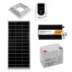 Zestaw solarny 100W MAXX z akumulatorem 60Ah 12/230V 2000W