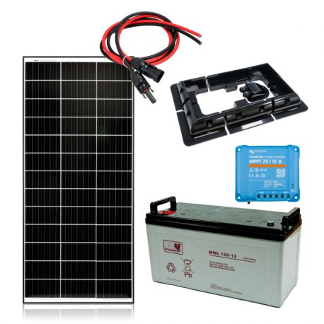 Zestaw fotowoltaiczny 160W off-grid