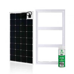 Panel elastyczny 4SUN-FLEX-ETFE-M 120W Prestige PCB + Ramka montażowa 4SUN-120