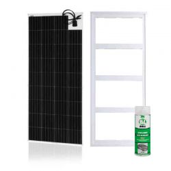 Panel elastyczny 4SUN-FLEX-ETFE 190W MAXX + Ramka montażowa 4SUN-190