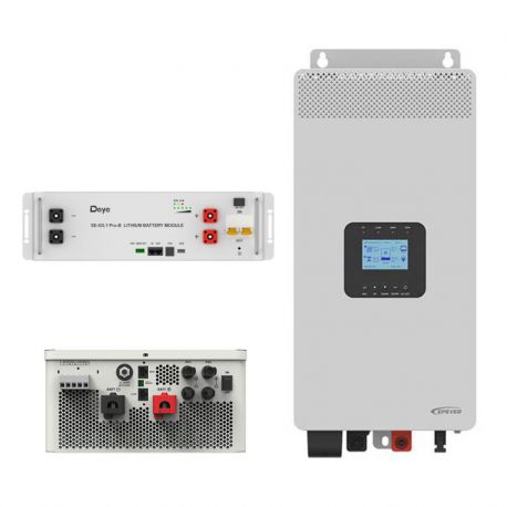 Zestaw off-grid 5500W z magazynem 5,12 kWh