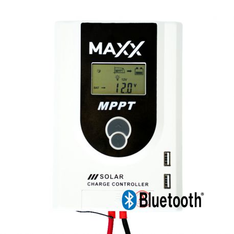 Regulator ładowania MPPT MAXX 30A 12/24V LCD Bluetooth