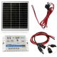 Zestaw zasilania solarnego 55W