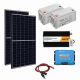 Zestaw zasilania solarnego Panele Fotowoltaiczne 680W / 12V-230V 1500W / Akumulatory 2x120Ah